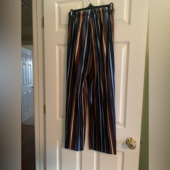 Unique Velvet Striped Pants 🌈 - Picture 2 of 3